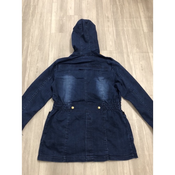 Áo khoác jeans nữ có nón