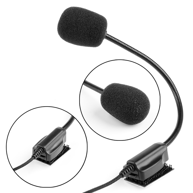Micro 2 pin gắn nón bảo hiểm chuyên dụng cho máy bộ đàm Kenwood Baofeng