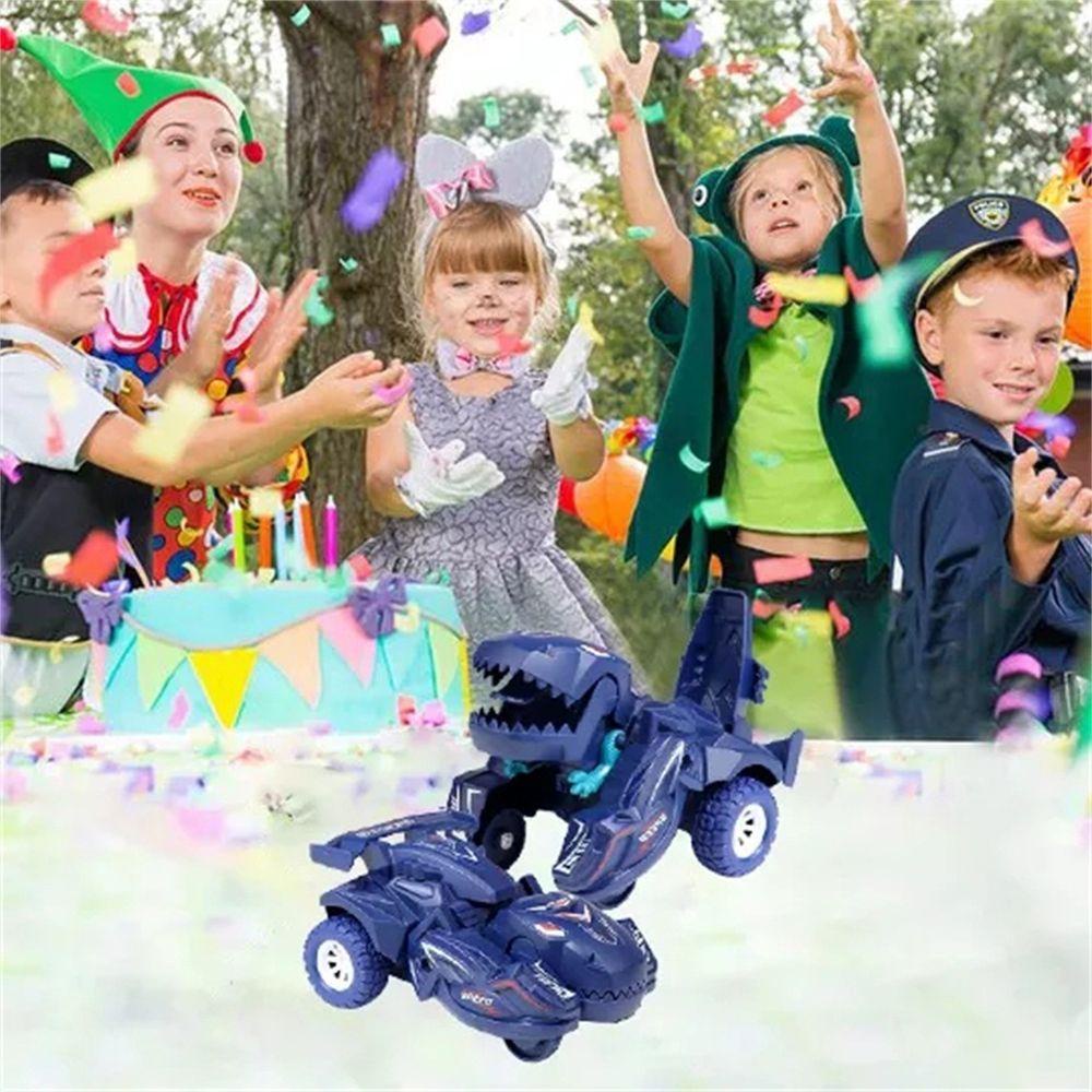 Mô Hình Đồ Chơi Xe Hơi Biến Hình Khủng Long Tự Động REBUY1