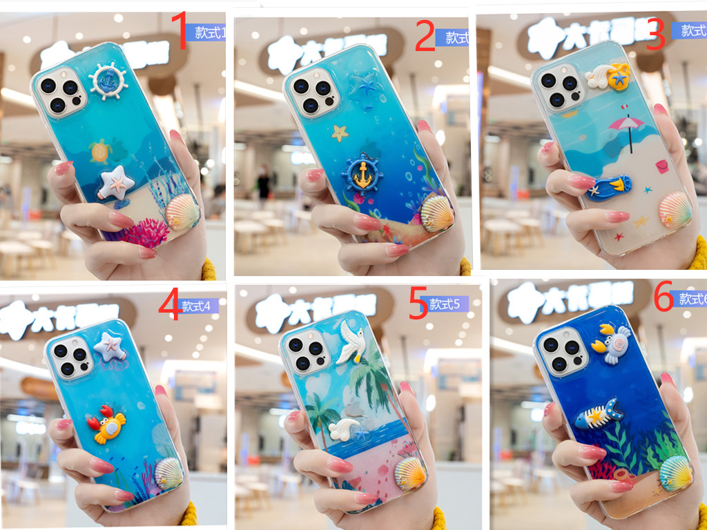 Ốp Lưng Họa Tiết Đại Dương Cho Iphone 12 Pro Max 11 Pro Max I7 Se2020 Xr 7plus 8plus Vỏ iPhone | BigBuy360 - bigbuy360.vn