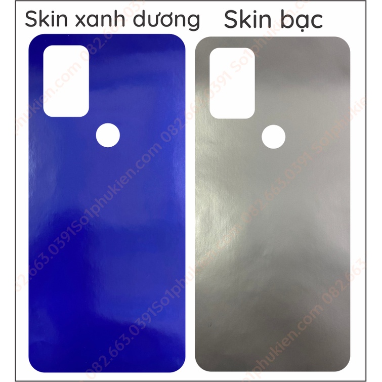 Miếng dán mặt lưng skin carbon Bphone a40 a50 a60 có 7 màu sắc để lựa chọn