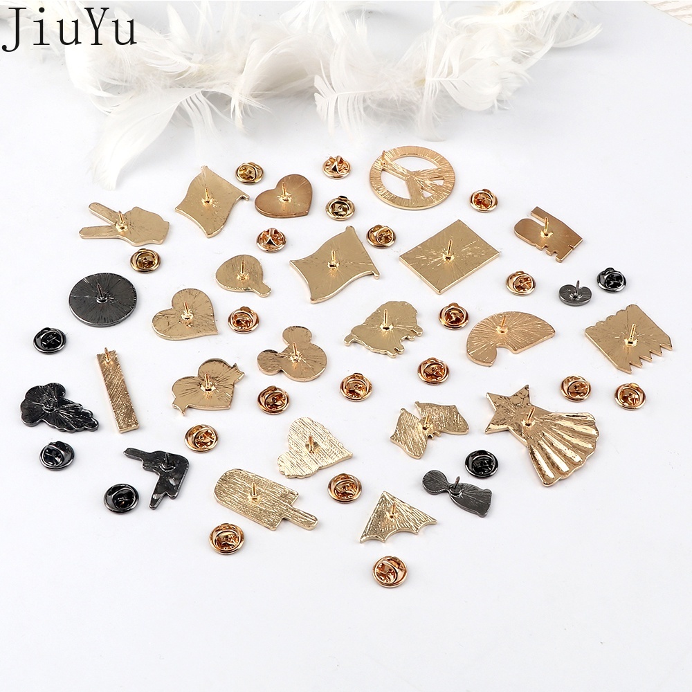 Ghim Cài Áo Tráng Men Hình Trái Tim/Cầu Vồng/Đám Mây/Trái Tim Nghệ Thuật Làm Quà Tặng Cho Túi Xách