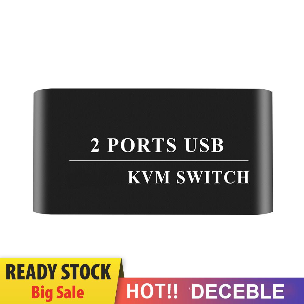 Bộ Chia Chuột Và Bàn Phím 2 Trong 1 Hd 4k Hdmi-Compatible Kvm 2 Cổng Usb
