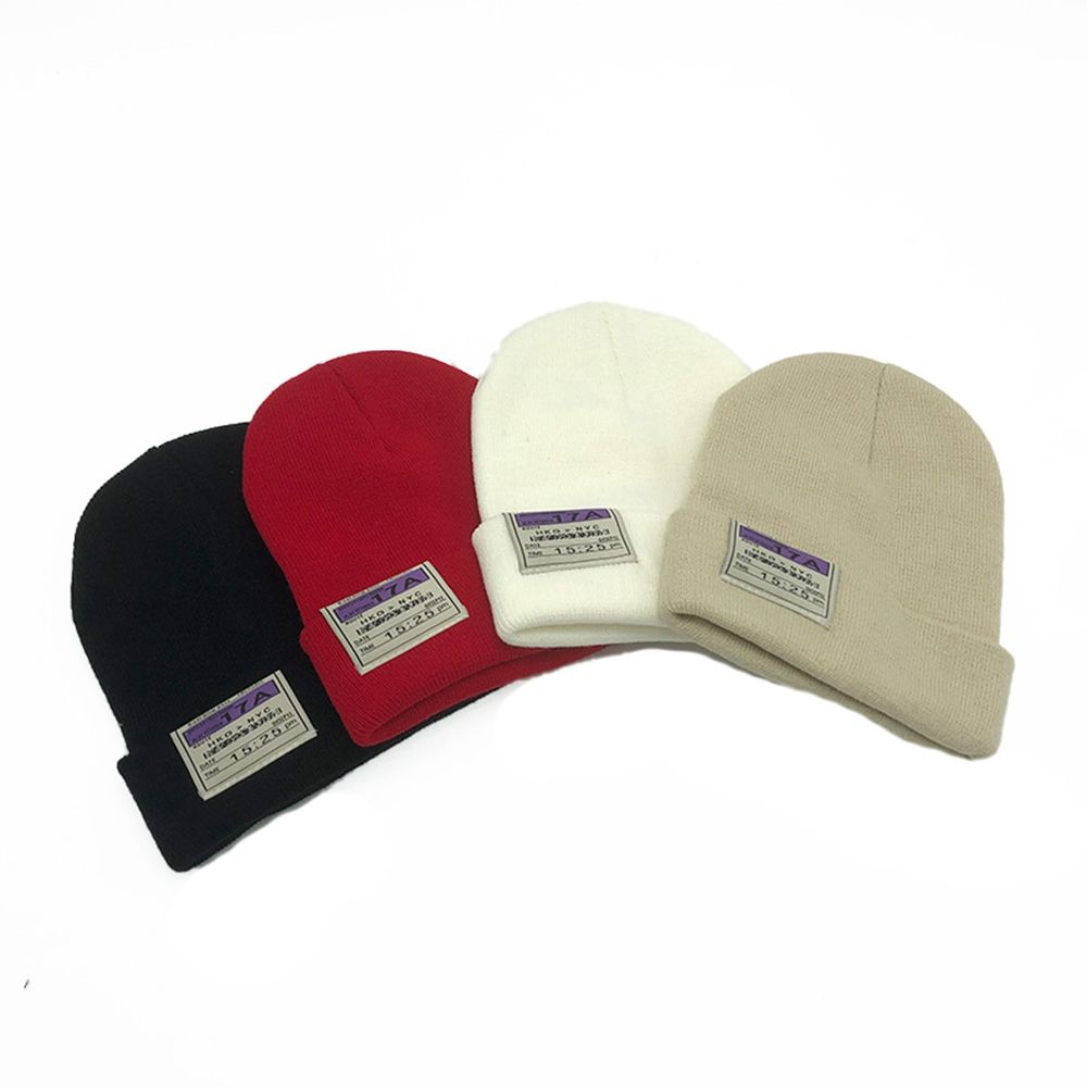 Nón len giữ ấm họa tiết kẻ sọc màu sắc kẹo ngọt phong cách Hàn Quốc đơn giản cho nữ