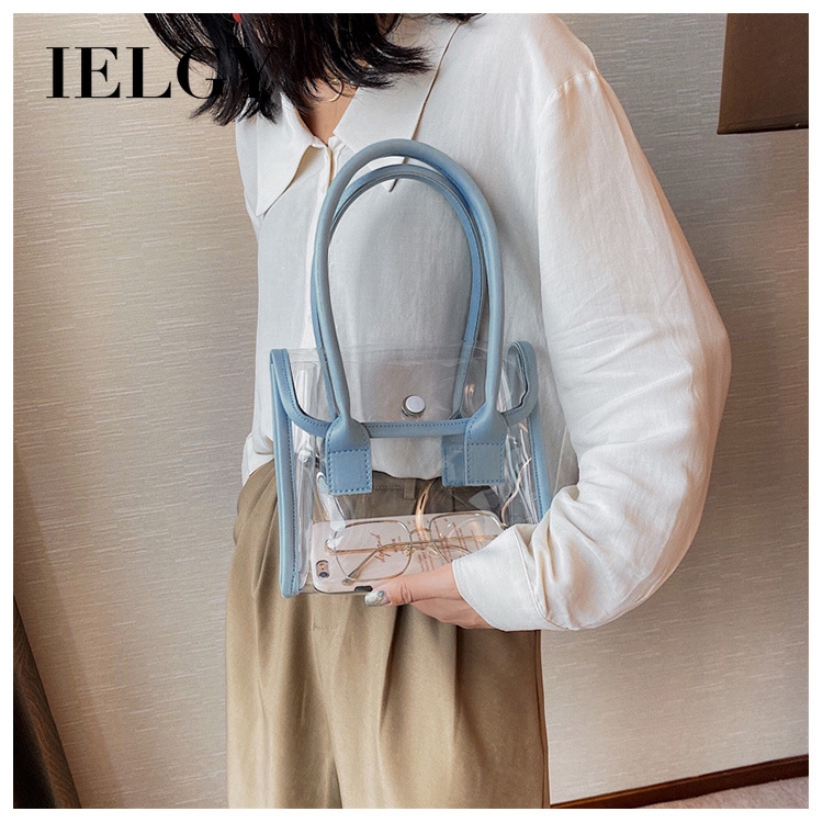 Túi xách thiết kế kiểu trong suốt thời trang cá tính dành cho nữ