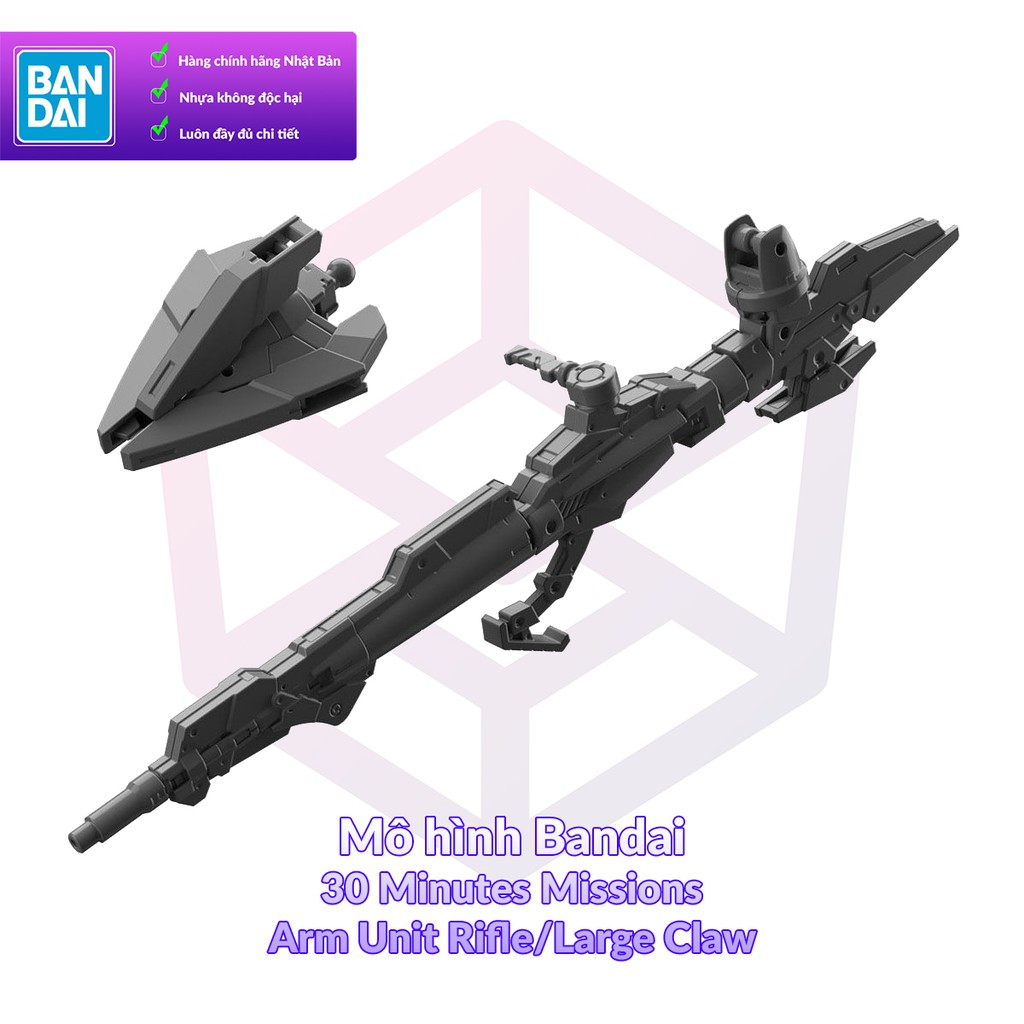 Mô hình Bandai 30MM Arm Unit Rifle/Large Claw [30MM]