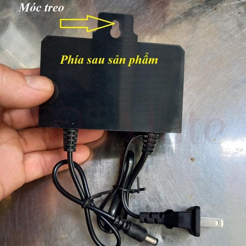 Nguồn 12V 2A có móc treo, Adapter Cho Camera, máy bơm mini, đèn led biển quảng cáo