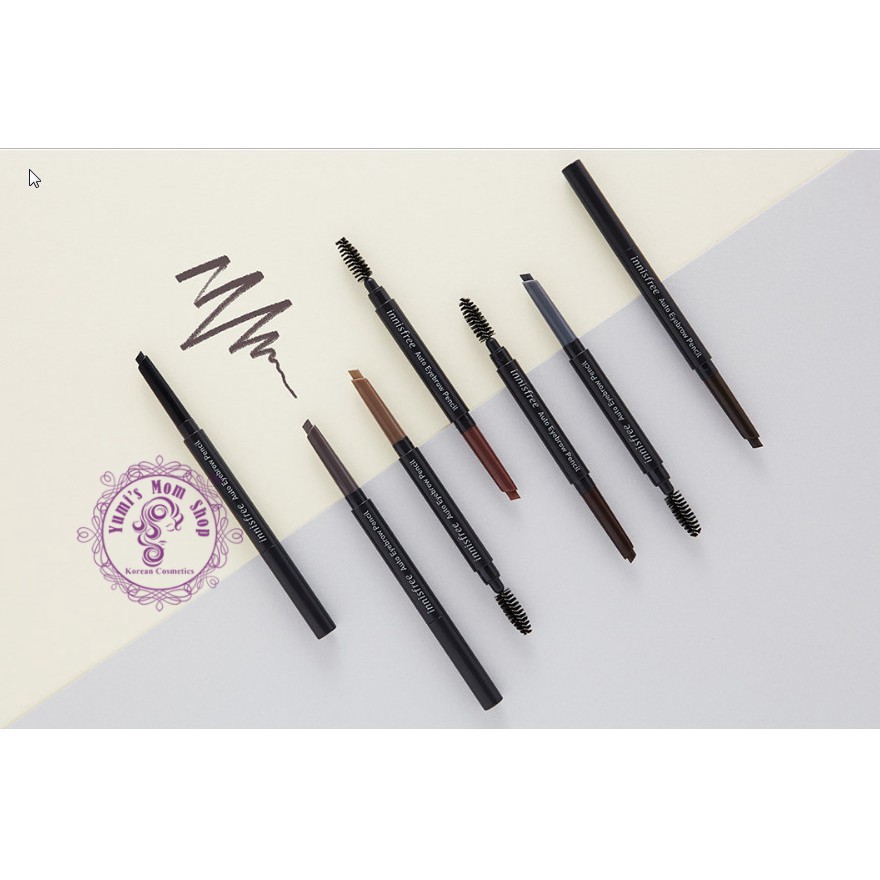 [G03] Chì kẽ mày Innisfree Auto Eyebrow Pencil S004