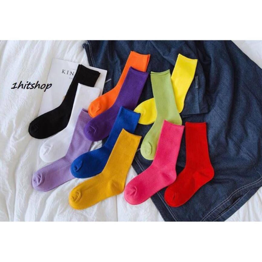 VỚ TRƠN HOT 3 MÀU UNISEX