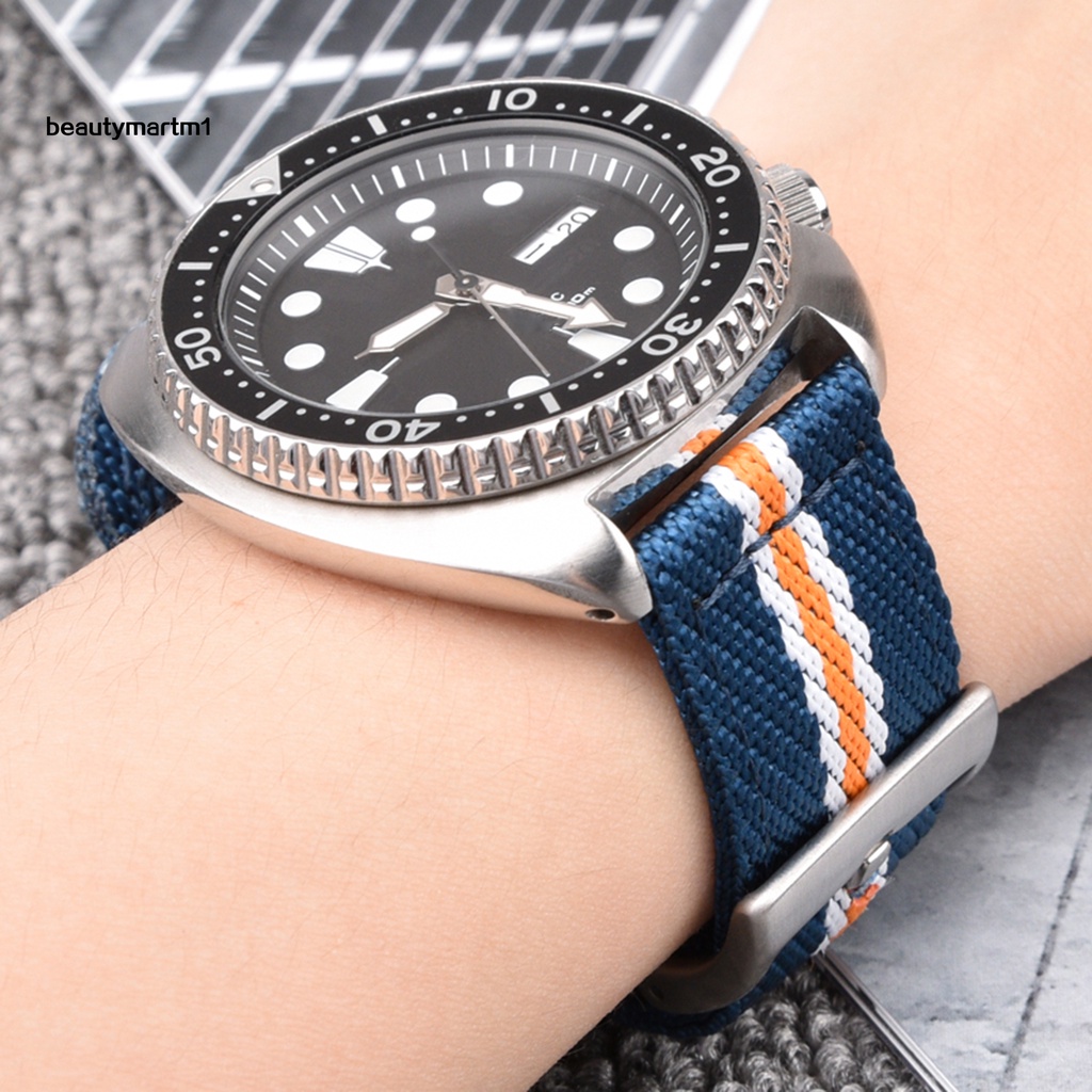 Dây Nylon Mềm Chống Mồ Hôi Thoáng Khí 22mm Cho Đồng Hồ Thể Thao Beautymartm1 Huawei GT2