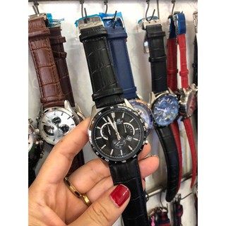 Đồng hồ casio dây da nam size 40-44mm