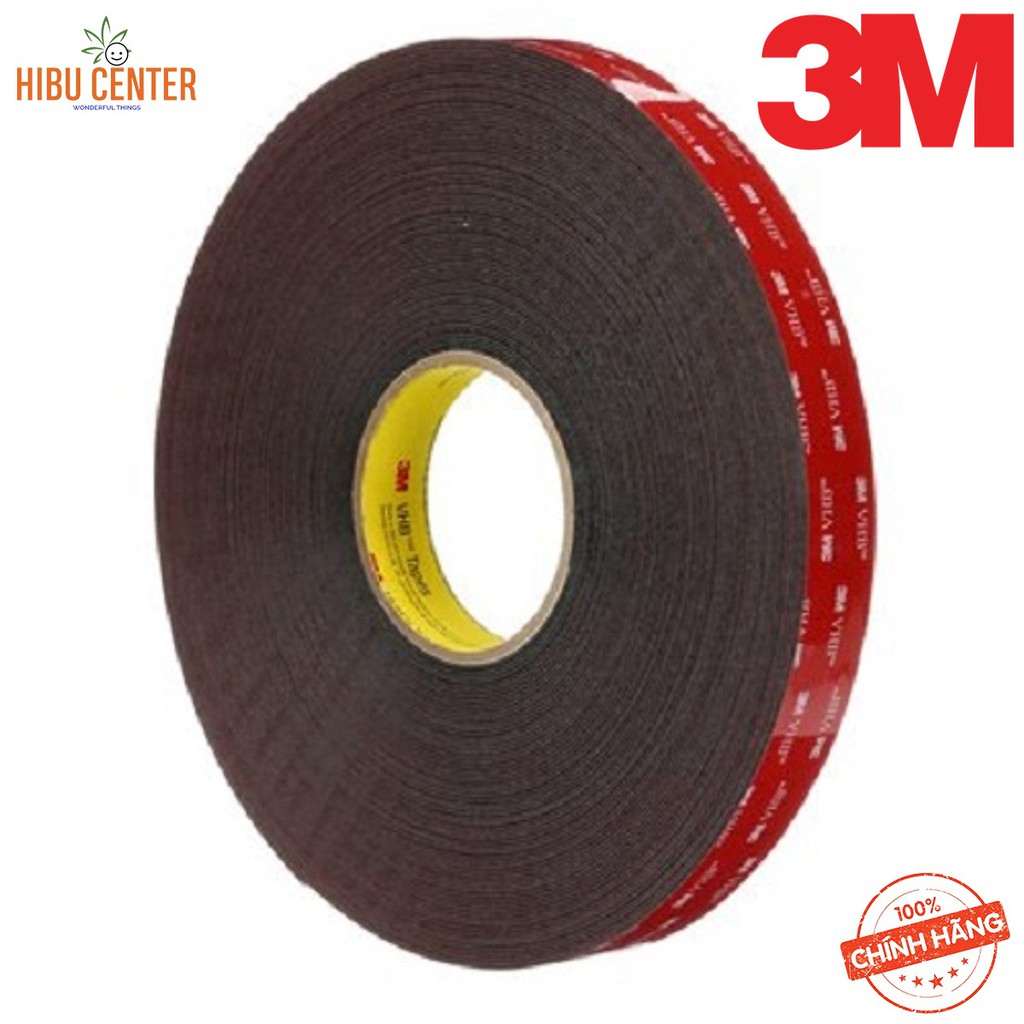 Băng Keo Cường Lực 2 Mặt 3M VHB 5952 1.1mm 10mmx33m – Hàng Chính Hãng – HIBUCENTER