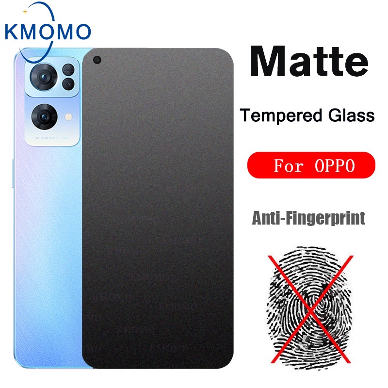 Kính cường lực nhám chuyên dụng bảo vệ màn hình cho OPPO Reno 7 Pro 5G SE 7z 6 6z 5 4 4G 4z 4F 3 2F 2 10x Zoom