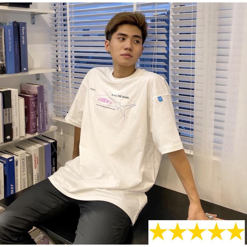 Áo thun Tee Levents Shark Cá mập Nam nữ Full tag hãng