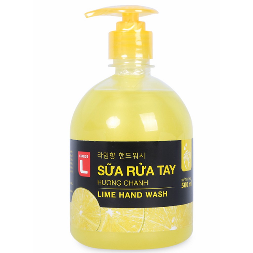 Sữa Rửa Tay Hương Lavender / Trà xanh / Chanh 500ML