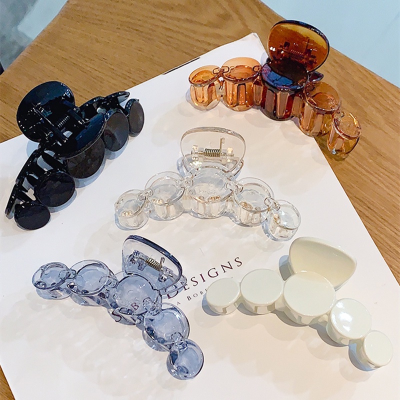 Kẹp tóc cỡ lớn kiểu hàn quốc thiết kế xinh xắn