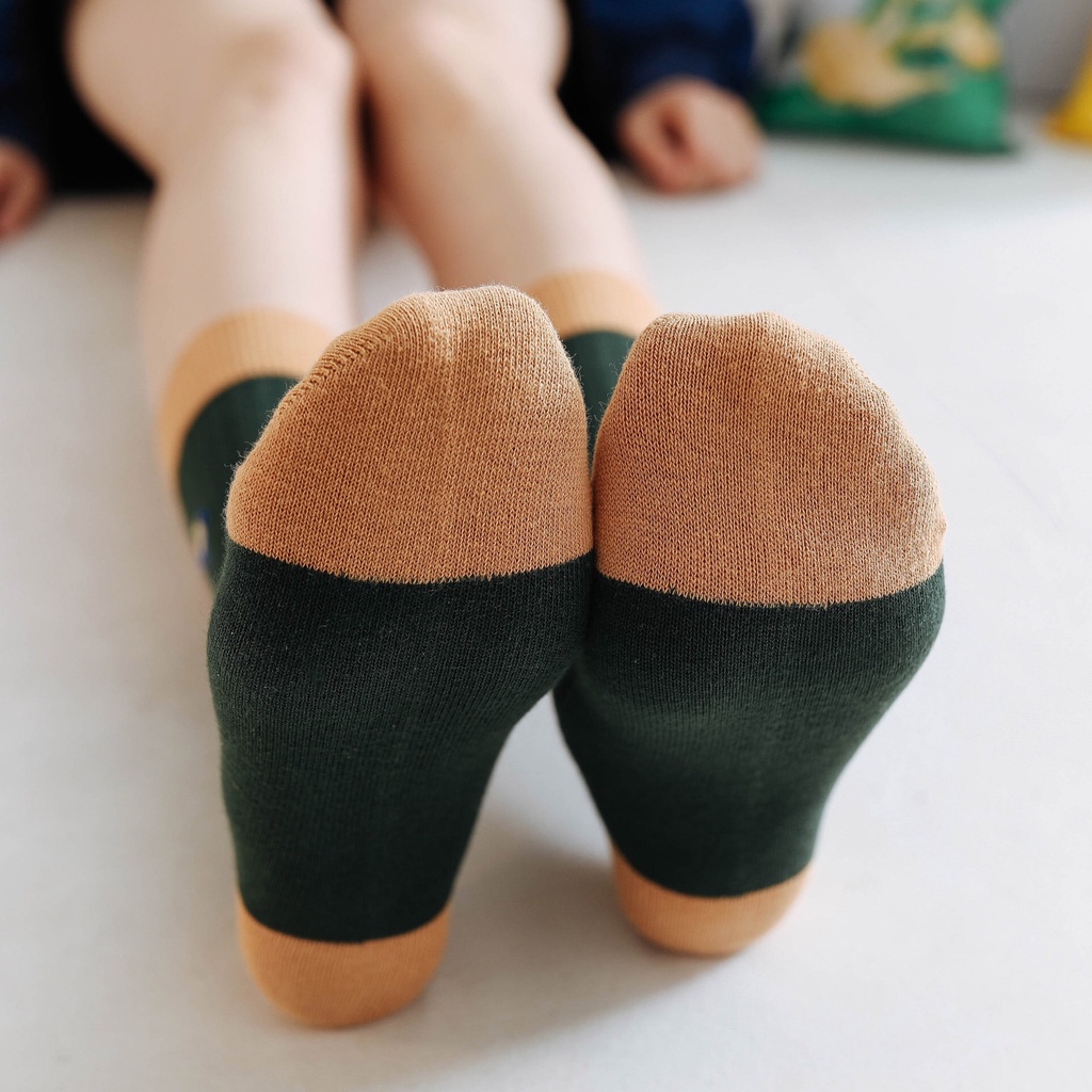Vớ/ Tất Cổ Cao Địa Cầu Nam/ Nữ ERASHOP 075389 - Vải Co Giãn 4 Chiều Freesize, Phù Hợp Mang Giày Sneaker, Boot, Rẻ Đẹp