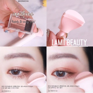 Phấn mắt kèm cọ tán Innisfree My Eyeshadow Kit Two Tone