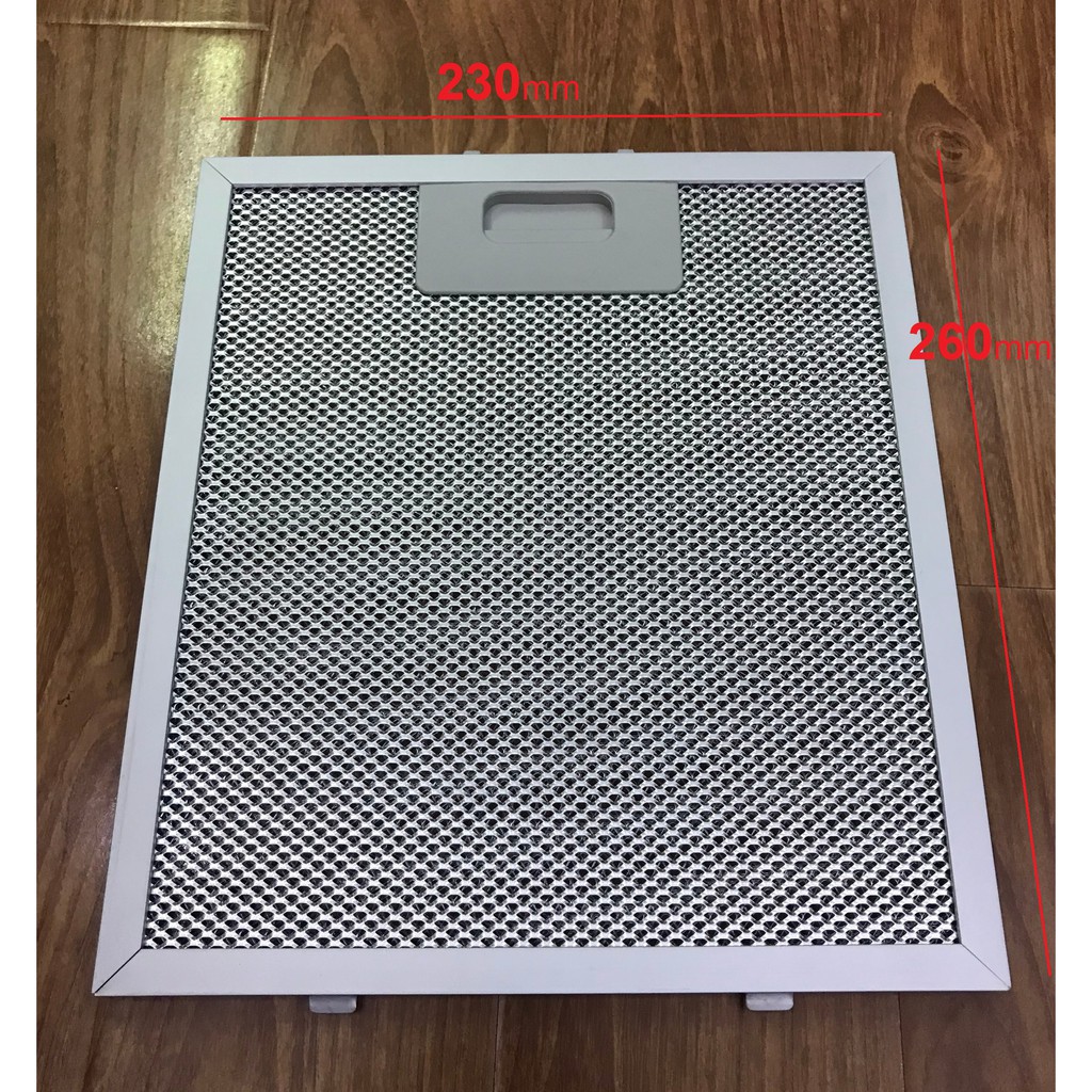 Tấm lọc, lưới nhôm lọc mỡ máy hút mùi - phụ kiện máy hút mùi