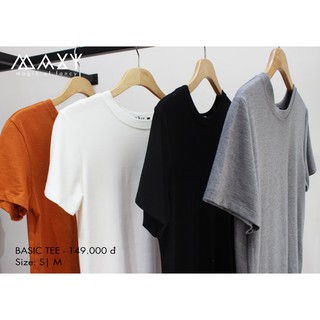 ÁO - ÁO THUN CỔ TRÒN - Basic dễ phối đồ