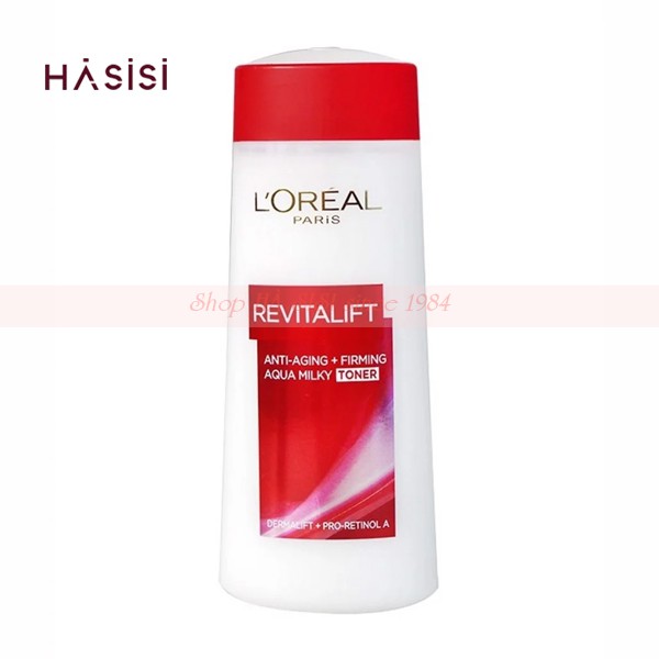 NƯỚC HOA HỒNG CHỐNG LÃO HÓA L'OREAL - Revitalift Aqua Milk Toner 200ml