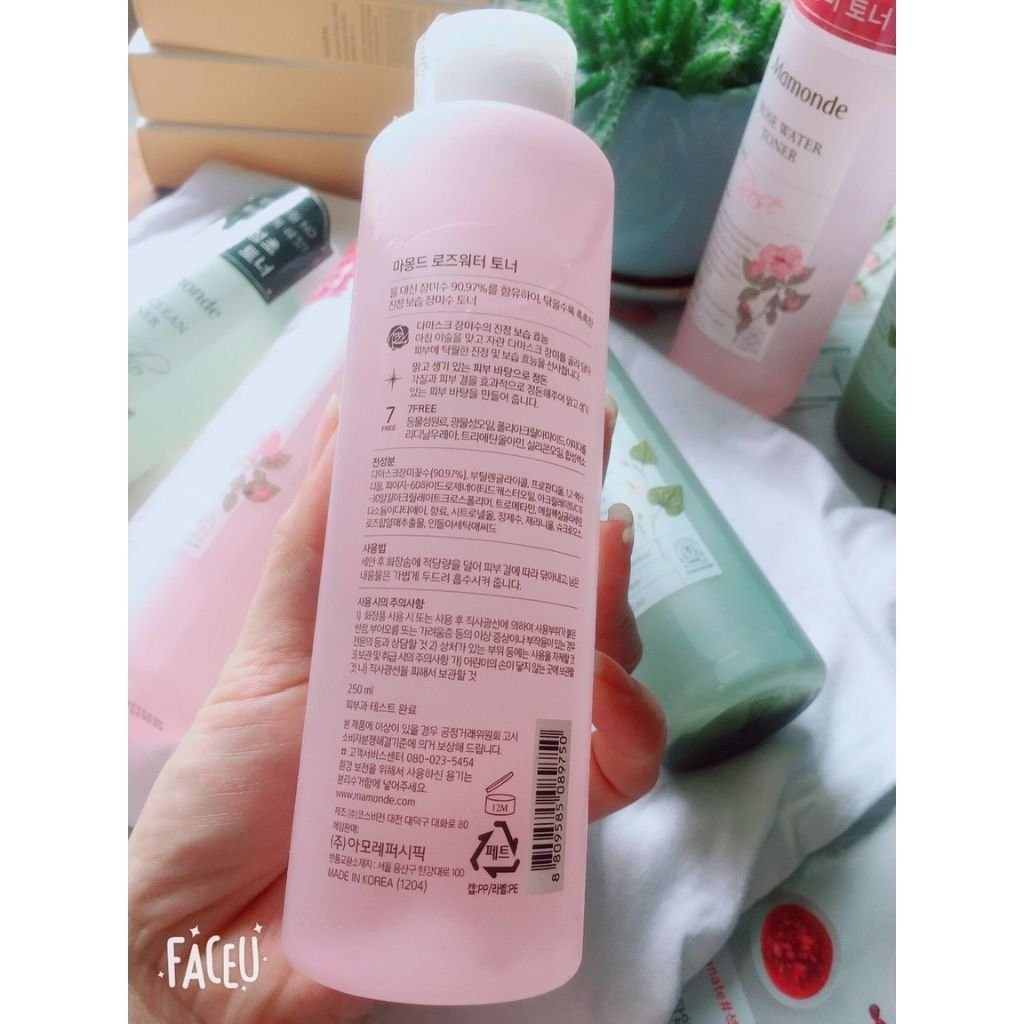 NƯỚC HOA HỒNG Mamonde Rose Water Toner 250ml - Siêu Dưỡng Ẩm | BigBuy360 - bigbuy360.vn