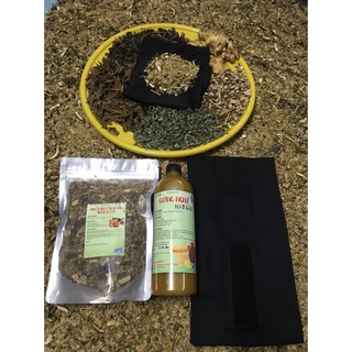Muối chườm bụng sau sinh thảo dược giảm eo 1kg