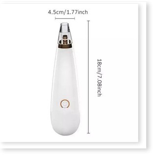Máy hút mụn mini cầm tay loại 1 ( có 3 đầu thay thế )