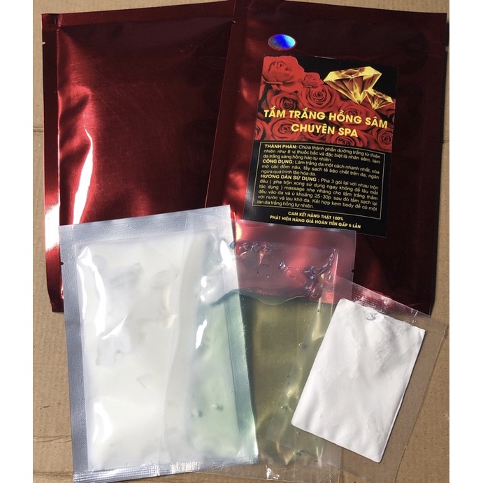 Sữa tắm trắng da hồng sâm Spa giúp mờ đen sạm da( chính hãng)