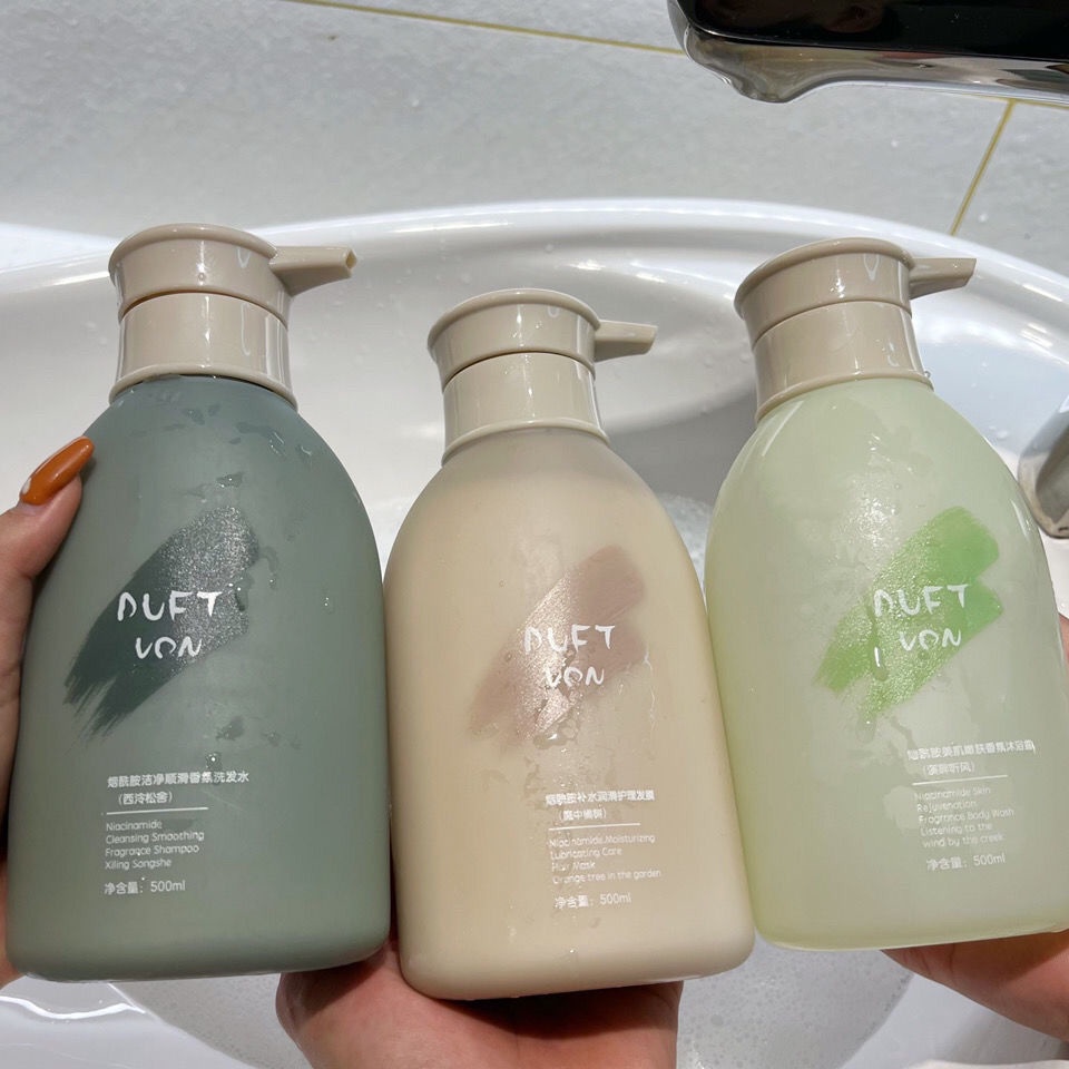 Bộ Dầu Gội gel Tắm Làm Mềm Và Cải Thiện Hương Thơm Lâu Phai TTB281 Cho Nam Và Nữ