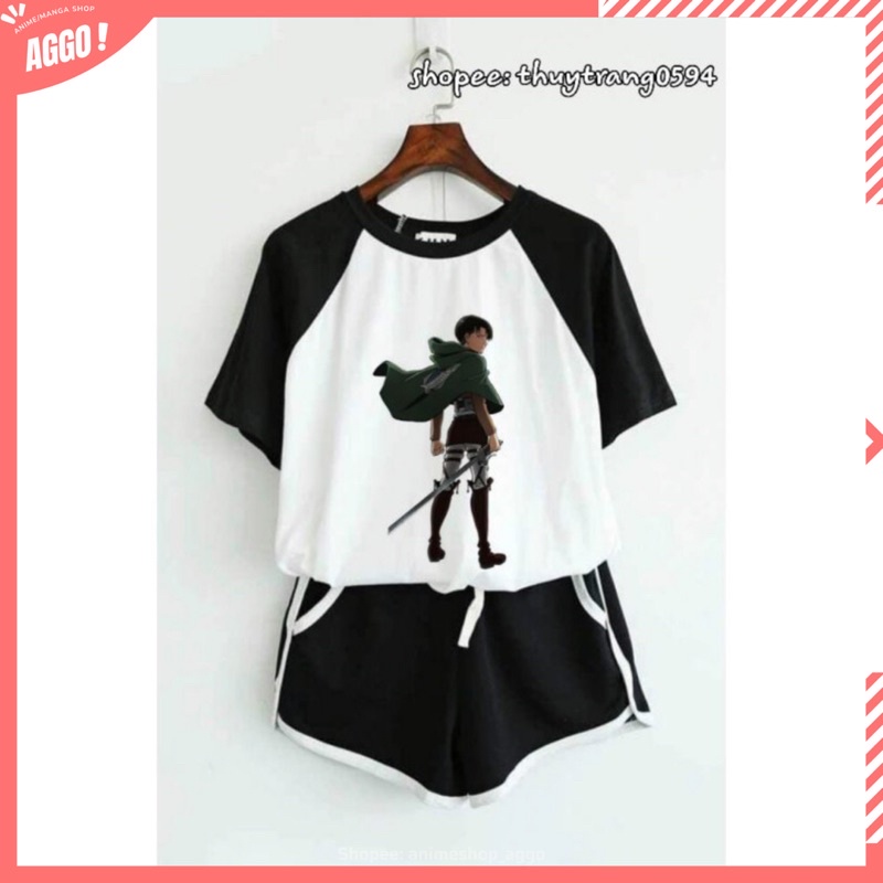 Set Áo Quần Anime Attack On Titan