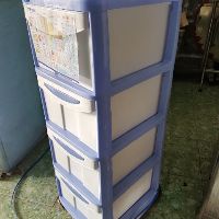Tủ nhựa 4 ngăn  Duy tân