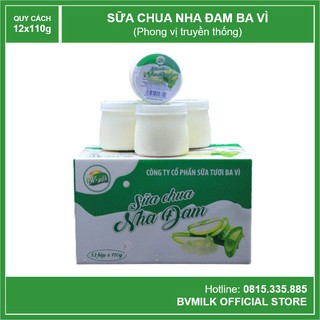 Hũ Sữa Chua Nha Đam Ba Vì 110g - BVMILK ( SNM )