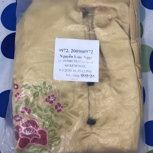Pass set đồ lam nhà Loan Lam