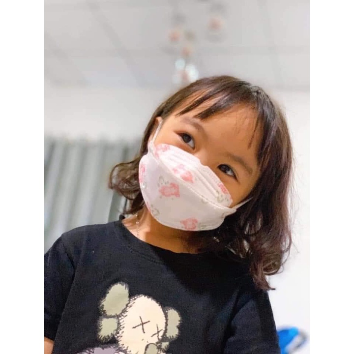 Sét 30 khẩu trang y tế 4 lớp KF94 cho bé