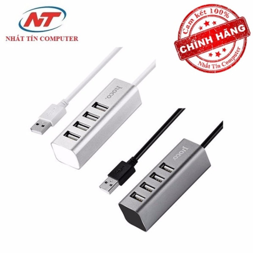 Bộ chia cổng USB Hoco HB1 - 4 cổng USB - Hàng chính hãng