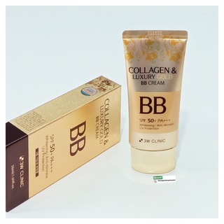 Kem Nền Collagen Luxury Gold BB Cream 3w Clinic