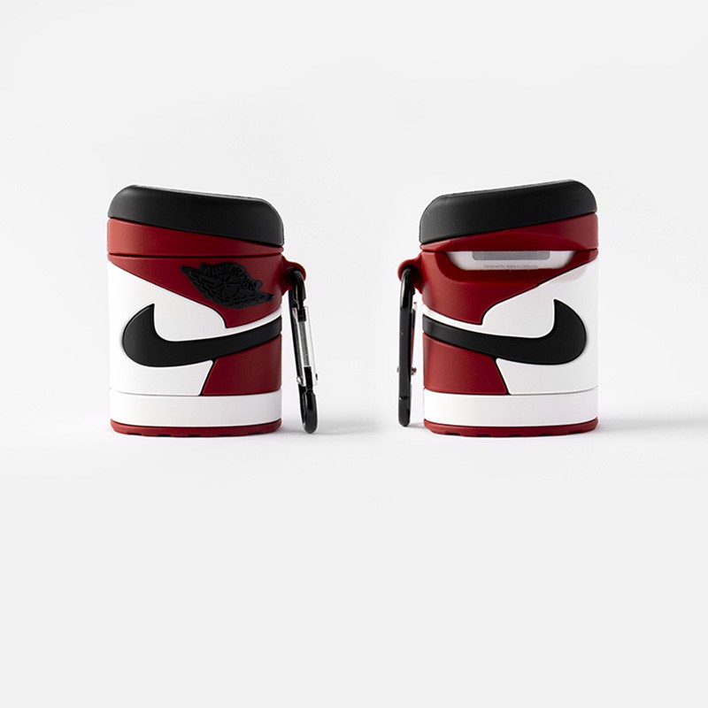 Vỏ đựng bảo vệ hộp sạc tai nghe Airpods 1 / 2 / 3 pro hình AIR JORDAN chiếc giày ngộ nghĩnh casealpha