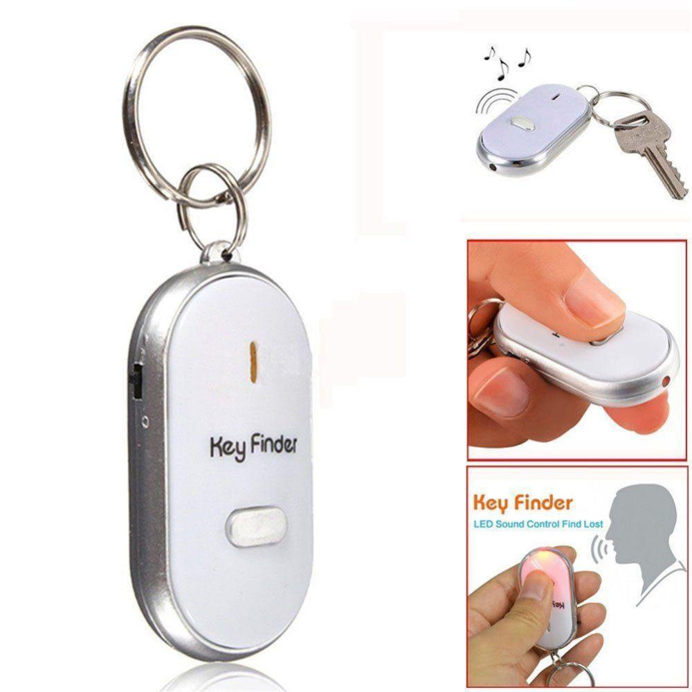 Đèn LED Tìm Chìa Khóa Thông Minh 4 Màu Có Còi Báo Động