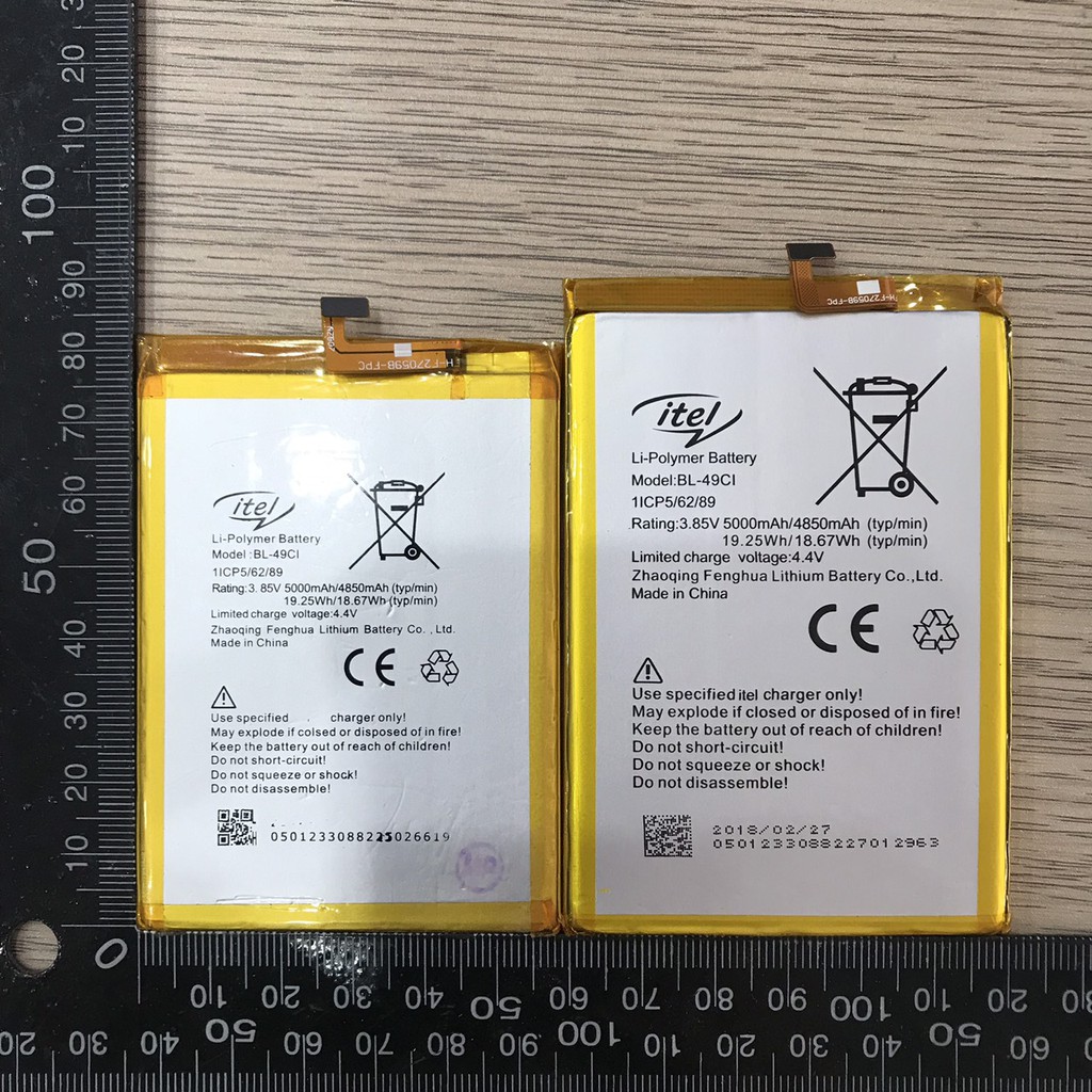 Pin iTel P11 | BL-49CI 5000mAh 3.85V 19.25Wh | zin chính hãng