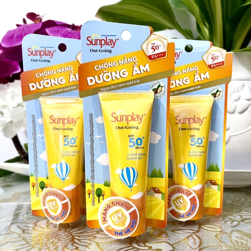 Kem chống nắng dưỡng da Sunplay Out Going SPF 50+ PA+++ 30g