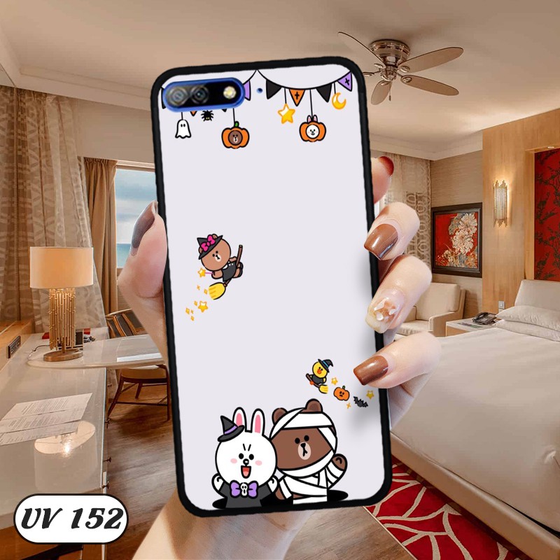 Ốp lưng Huawei Y7 Pro 2018 lưng nhám viền dẻo