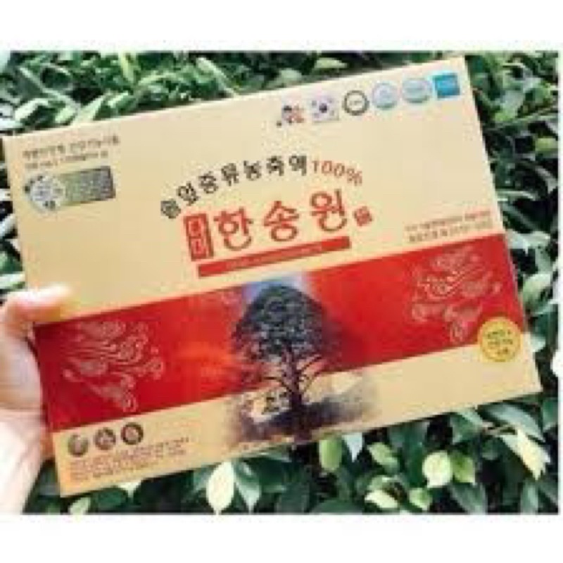 Tinh Dầu Thông Đỏ Chính Phủ Hàng Nội Địa Cao Cấp Dami Han Song Won 120 Viên