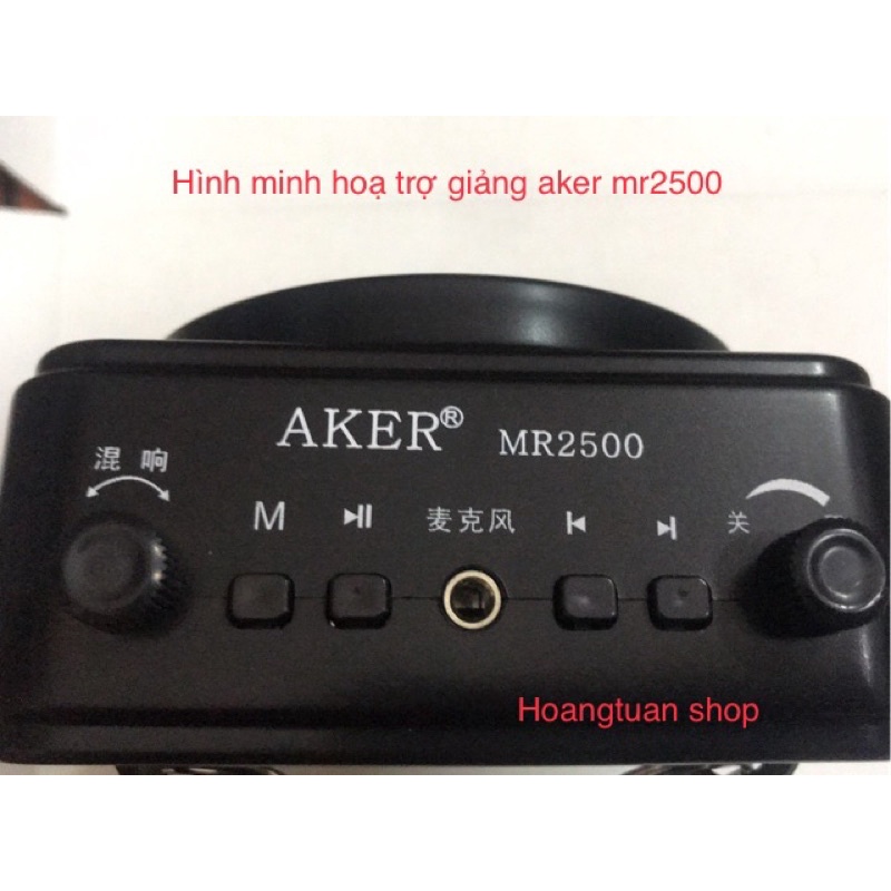 Pin micro không dây Aker MR2500 hoặc pin máy aker 2500