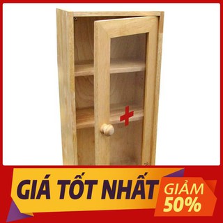 Tủ đồ y tế tiện dụng cửa đơn gỗ đức thành – tủ đựng đồ 1 cánh