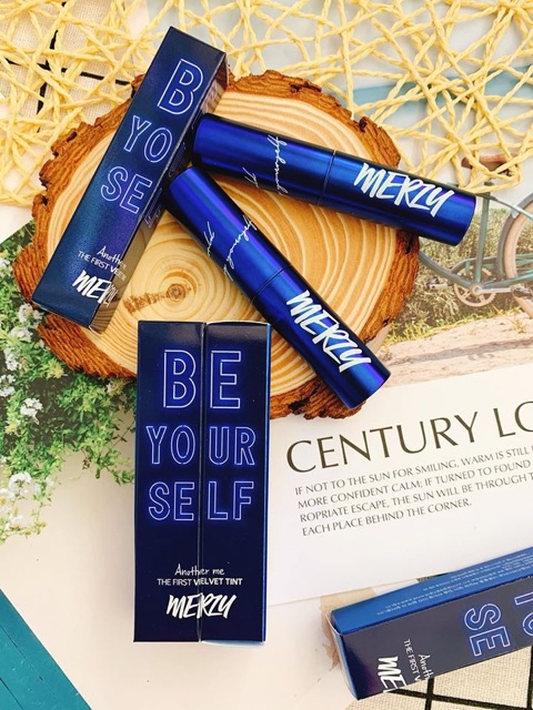 ( Sẵn - Vỏ Xanh V6) Son kem Merzy Another Me The First Velvet Tint Classic Blue Edition | BigBuy360 - bigbuy360.vn