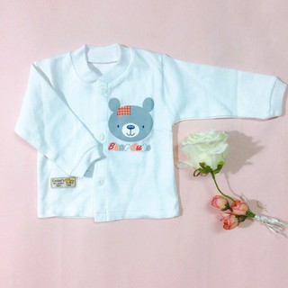 Áo nỉ sơ sinh cài cúc carter sz 1m, 12m