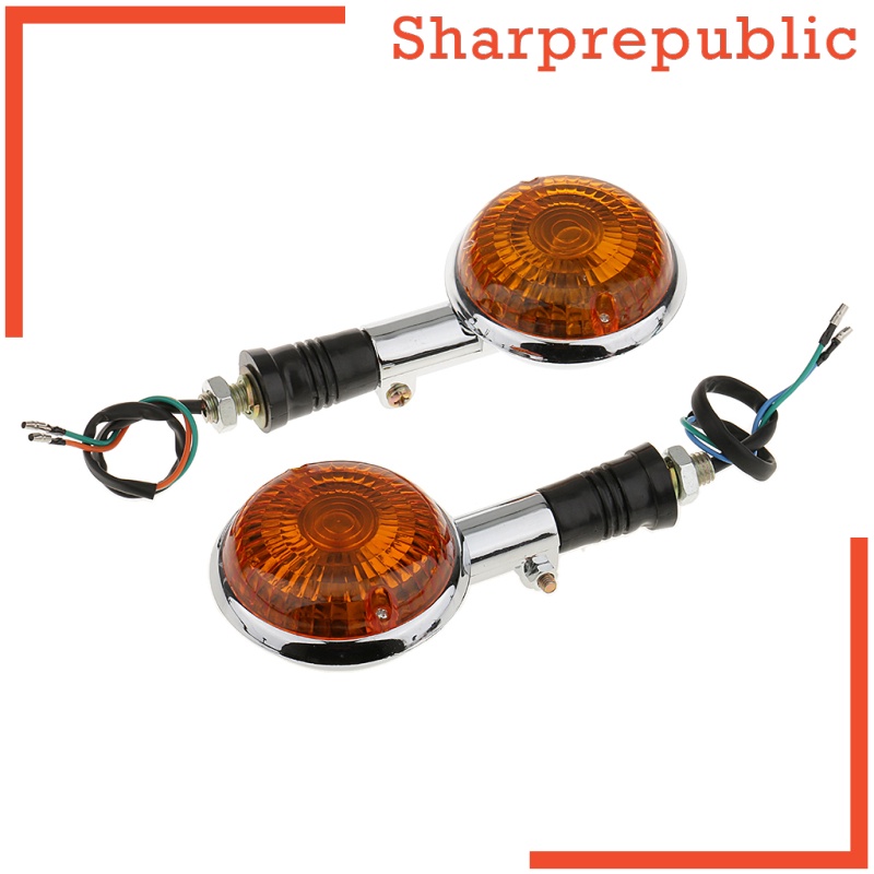 [SHARPREPUBLIC] 2x Turn Signal Amber Lights for Yamaha V-MAX1200 /V-star /XVS1100 /XV250 | BigBuy360 - bigbuy360.vn