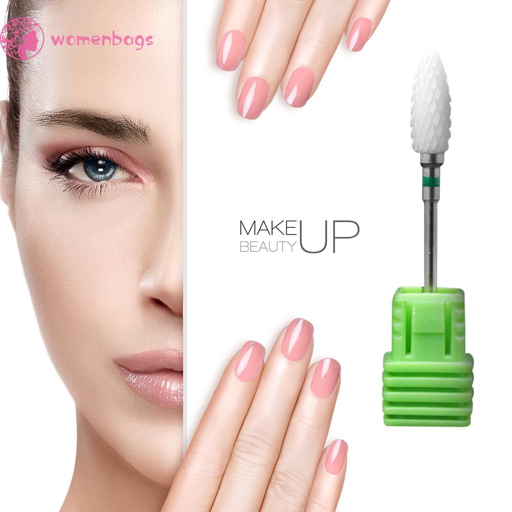 Mũi Khoan Sứ Đánh Bóng Móng Tay Chuyên Dụng<br>