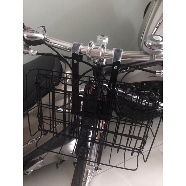 Giỏ xe đạp gấp lại được